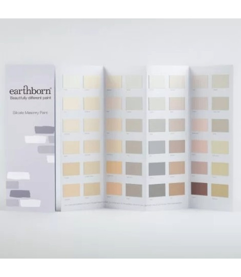Earthborn Silicate Masonry Paint Colour Card