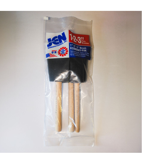 JEN Poly Brush Set of 3: 26mm, 52mm & 76mm