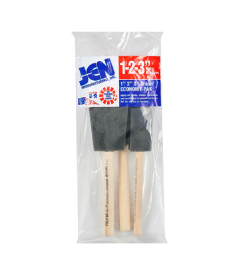JEN Poly Brush Set of 3: 26mm, 52mm & 76mm