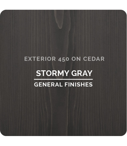 Exterior 450 Wood Stain Stormy Gray - 946ml