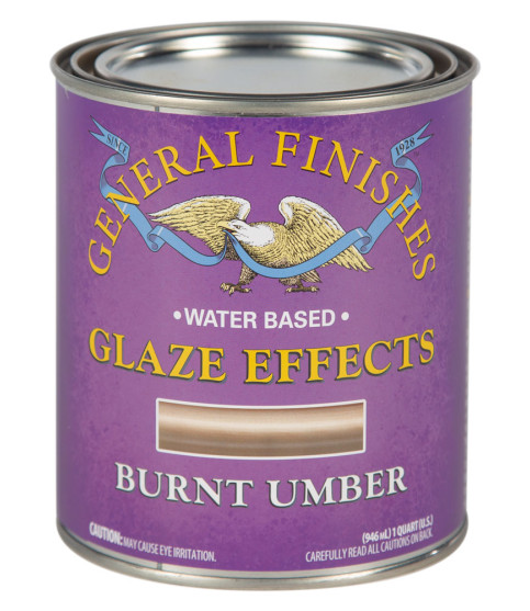 Glaze Effects - Water Based Burnt Umber - 946ml