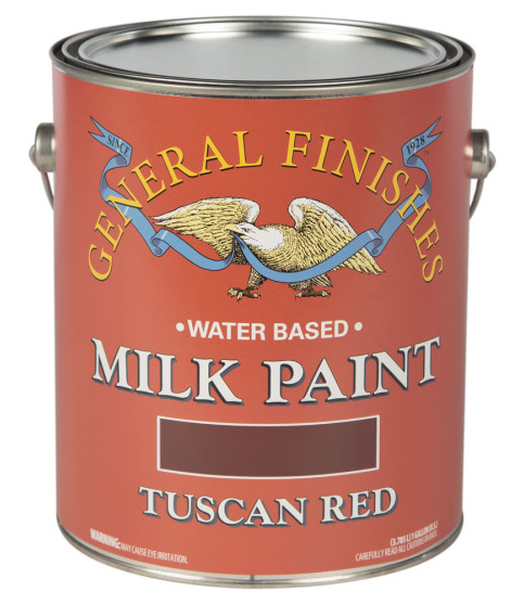 Milk Paint Tuscan Red - 3.785 litre
