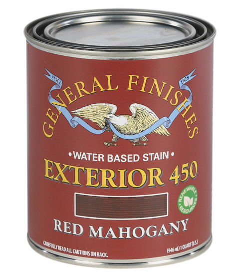 Exterior 450 Wood Stain Red Mahogany - 946ml